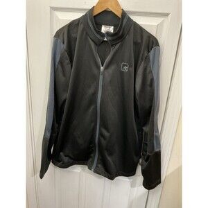 And1 Men's Black and Gray Zip-Up Jacket